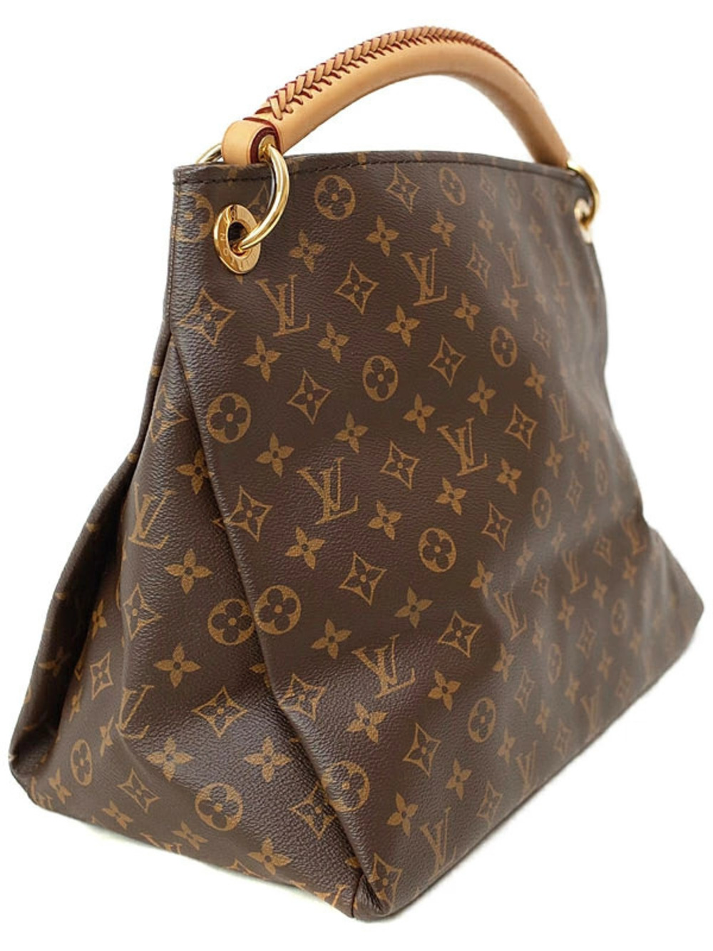 Louis Vuitton Monogram Hobo Bag Artsy Brown
